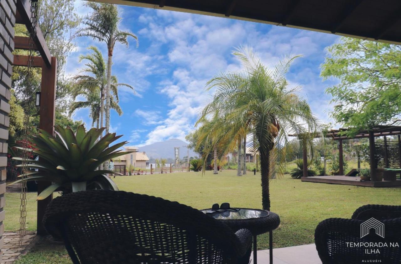 Casa De Praia No Rosa - Vista Para Lagoa De Ibiraquera Imbituba  Eksteriør billede